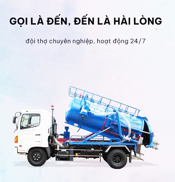 Thông thoát sàn hút bể phốt Lương Tài tiên phong dẫn lối cho ngành dịch vụ 3 hoat-dong-24/7-chi-can-khach-hang-goi-la-doi-ngu-cong-ty-se-co-mat